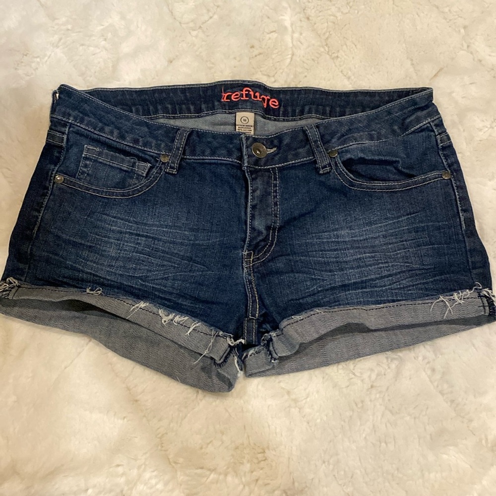 Refuge stretchy Jean shorts